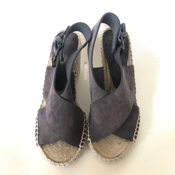 Vince espadrille criss cross wedge sandals - Picture 4 of 7